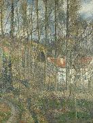 Camille Pissarro The Cote des Boeufs at L Hermitage Germany oil painting artist